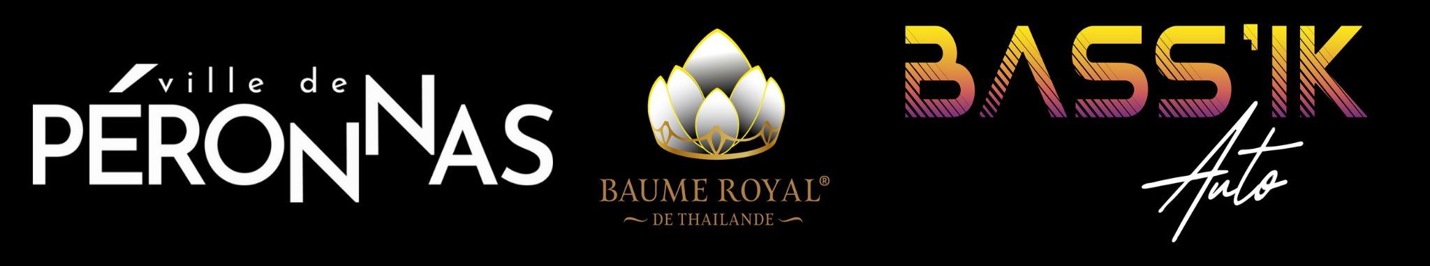 Sponsors SWAT ACADEMY : Ville de Péronnas, Baume Royal de Thaïlande, Bass'ik Auto